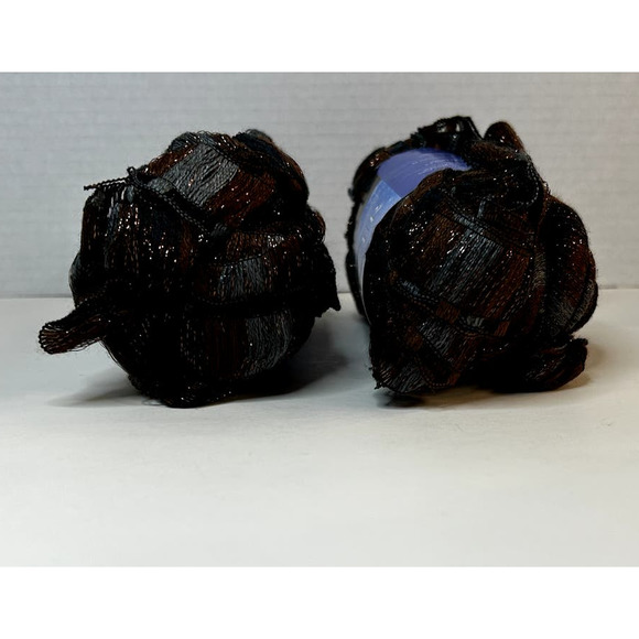 NEW Estelle Yarns Frill Seeker Stargazer (2) Ruffle Ribbon Brown Silver Black - Picture 6 of 7